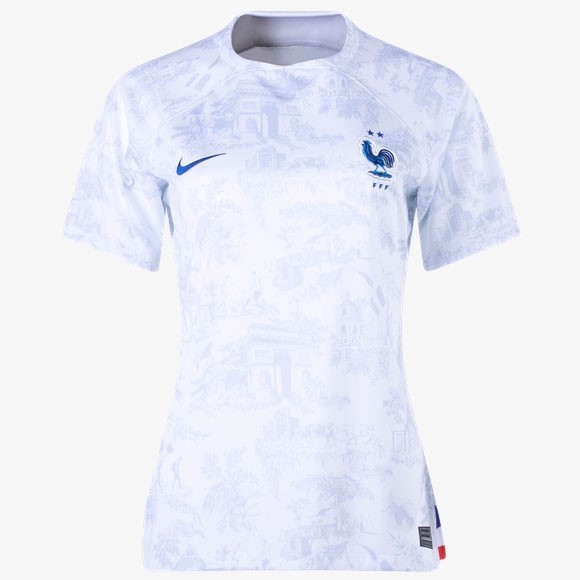 Camiseta Francia 2nd Mujer 2022-2023